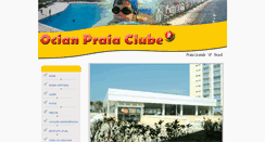 Desktop Screenshot of ocianpraiaclube.com.br